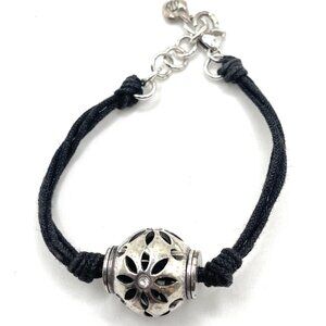 Brighton Black and Silver Bracelet